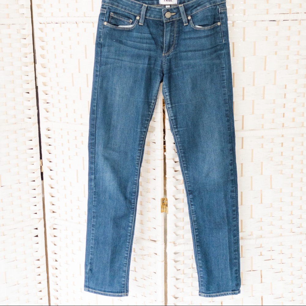 paige skyline ankle peg in olivia, size 27